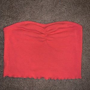 Cropped tube top